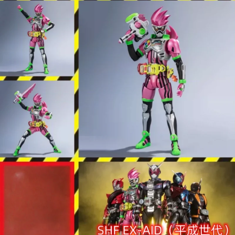 

Коллекционная подвижная фигурка Bandai SHF Kamen Rider Ex-Aid Action Gamer Lv2 Heisei Generations для взрослых коллекционеров