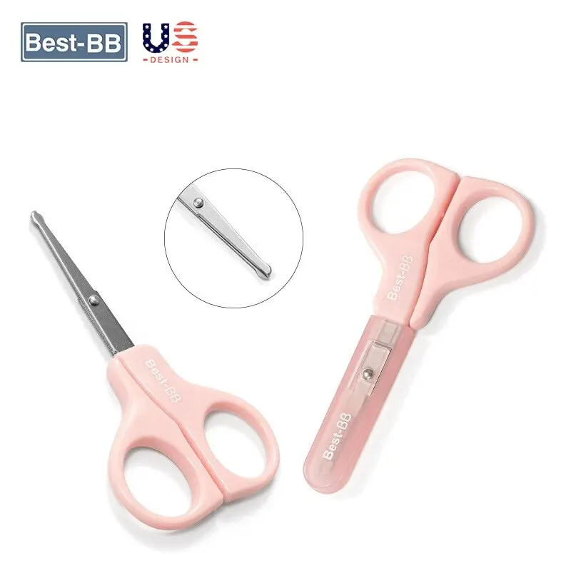 Babies\' Nail Clippers Newborn Baby Care Nail Clippers Tools Suit Infant Pliers Children Anti-cut Meat Nail Scissor Set Suit