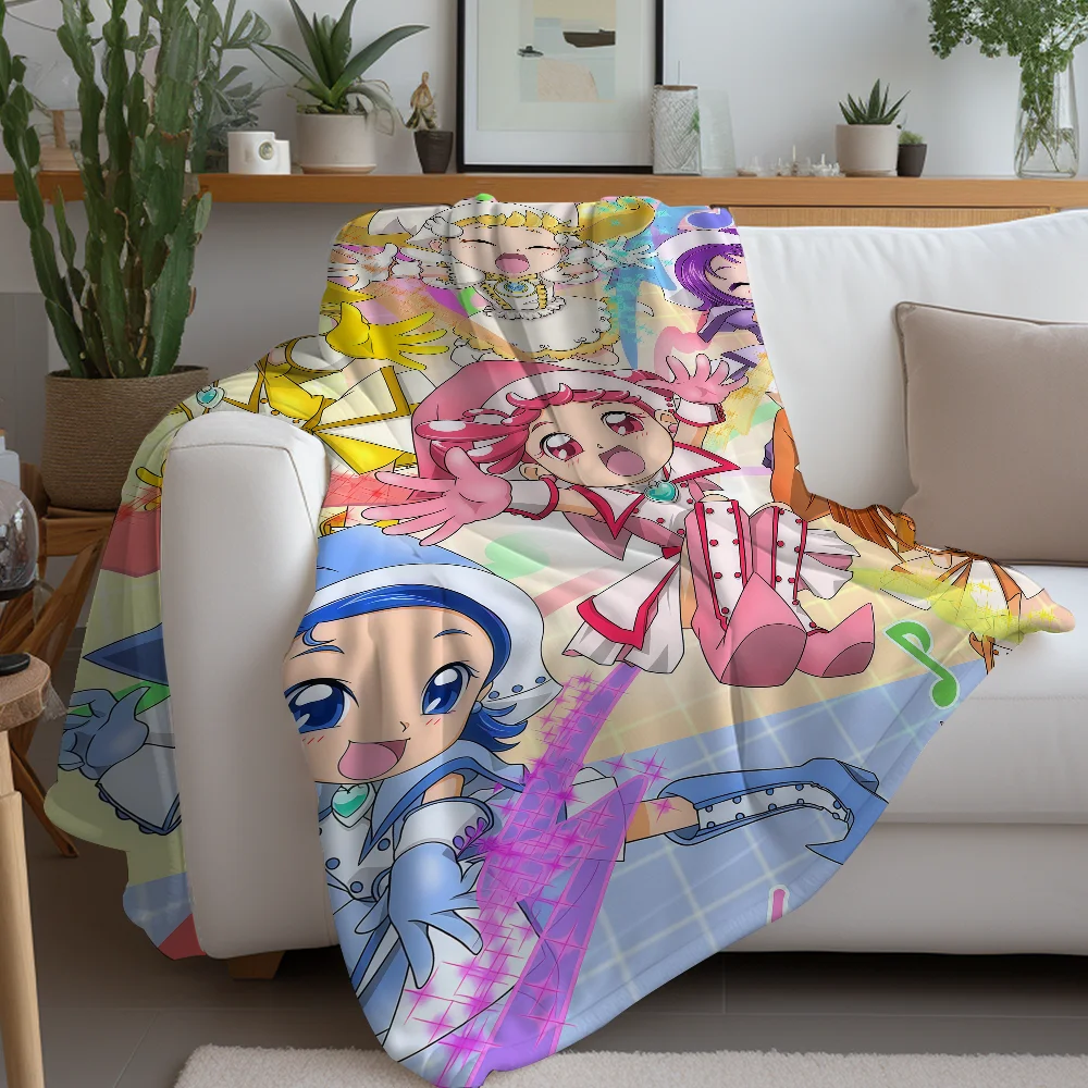 Anime M-magical D-doReMi Blanket Warm And Soft Suitable For Bedroom Living Room Sofa Bed Office Travel Camping #4