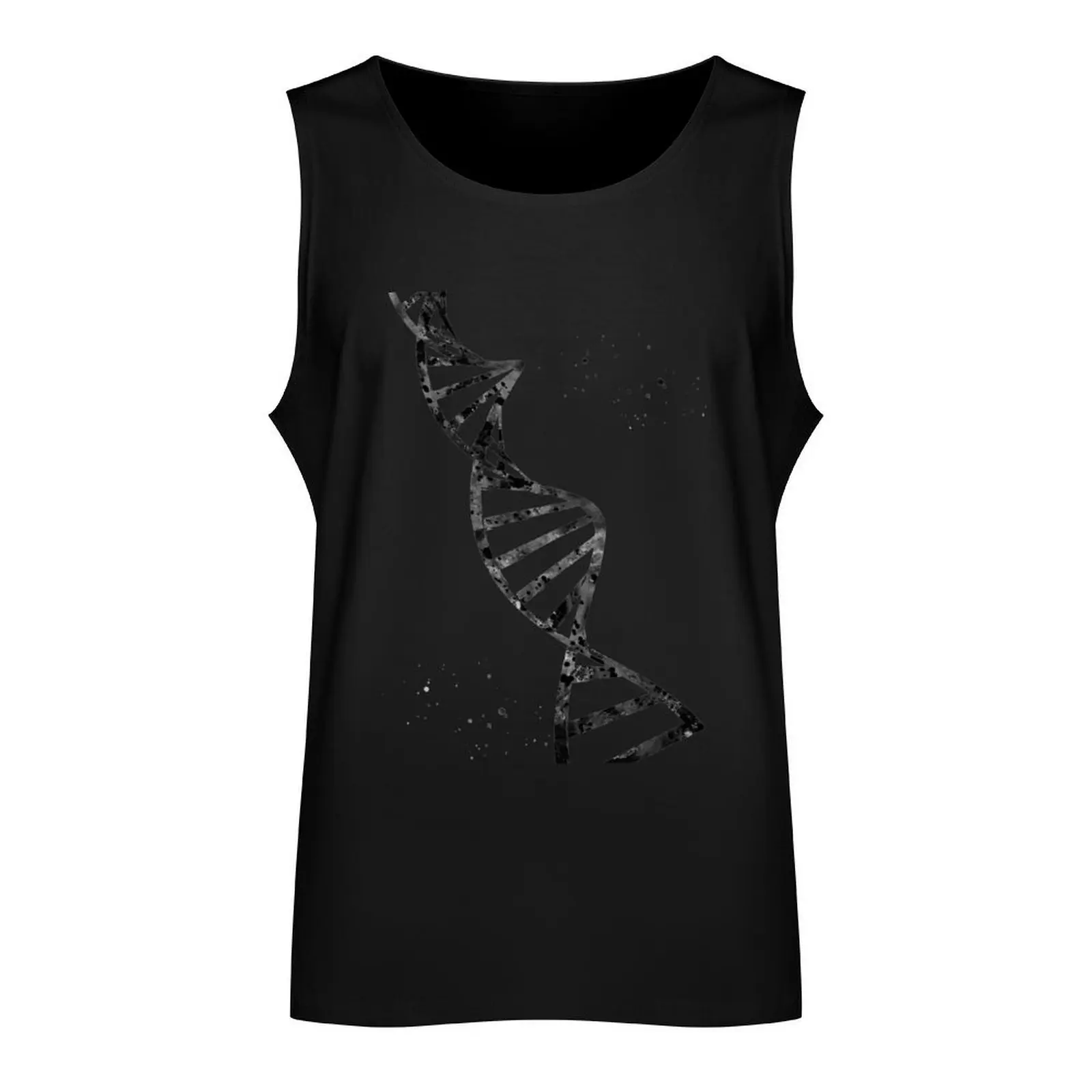 Double helix Tank Top anime clothes sleeveless vest men sleeveless t-shirts for men summer clothes men 2024