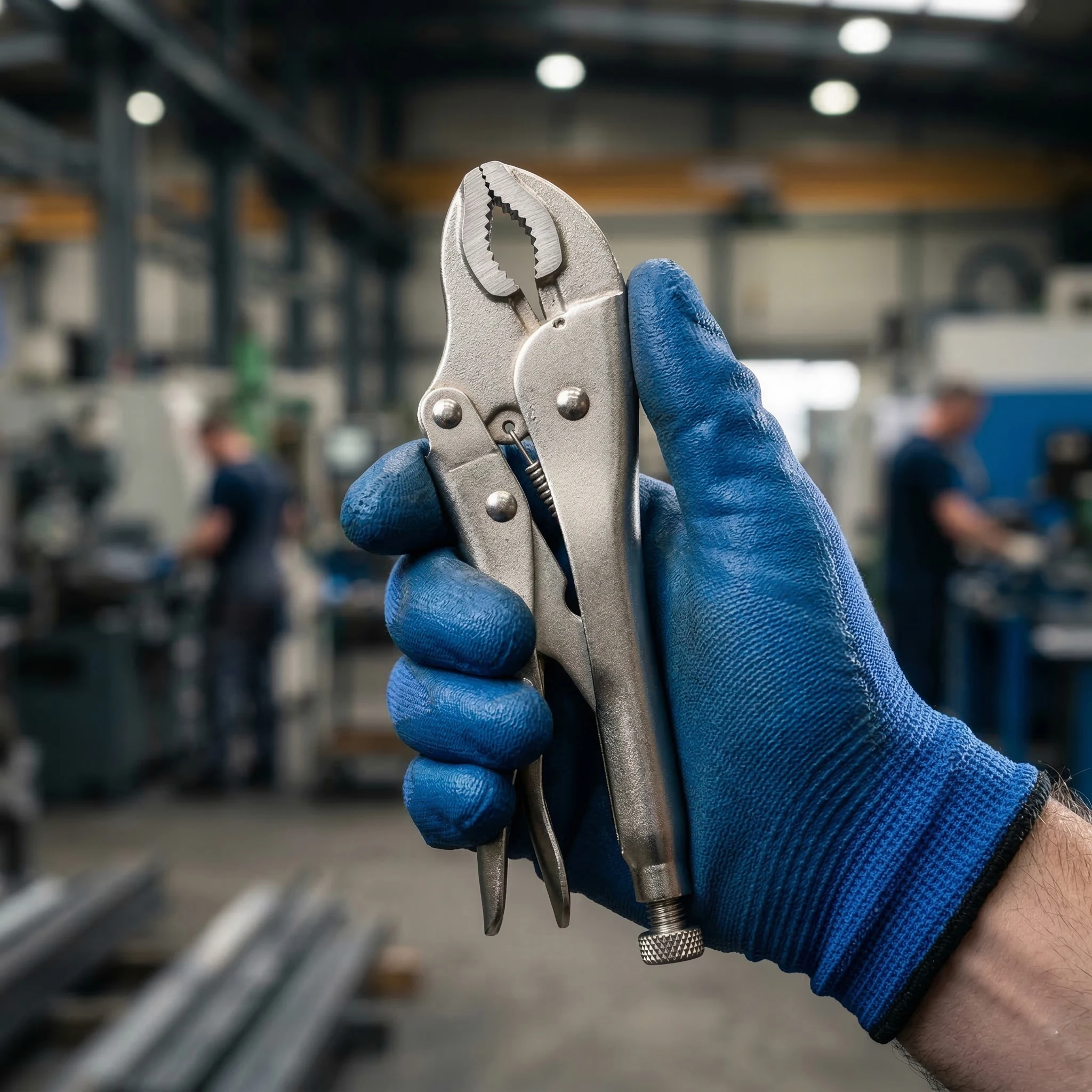 Industrial Grade Multifunctional Pressure Pliers Heavy-Duty Powerful C-Type Fixed Circular Mouth Force Wrench Tool