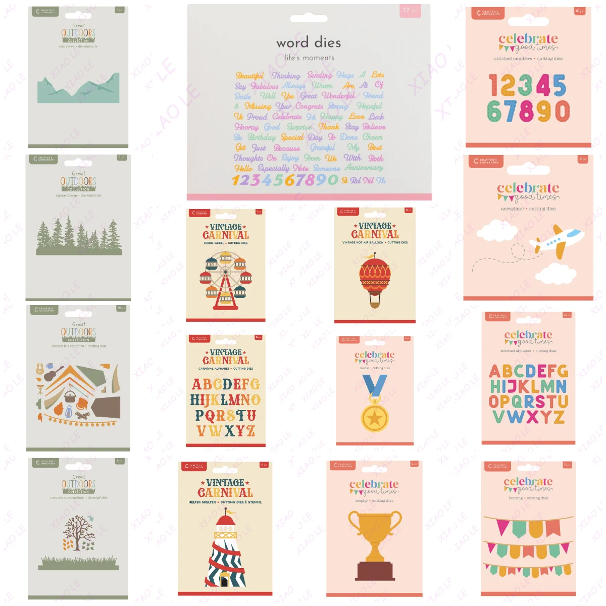 

New Aeroplane Stitched Alphabet Metal Cutting Dies For DIY Scrapbooking Photo Cutting Die Paper Cards Embossing Decorative Craft