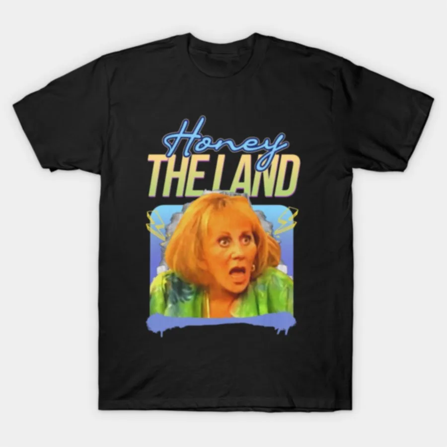 العسل، الأرض! تي شيرت سيلفيا براون للرجال والنساء 100% قطن تي شيرت بأكمام قصيرة 1012-2