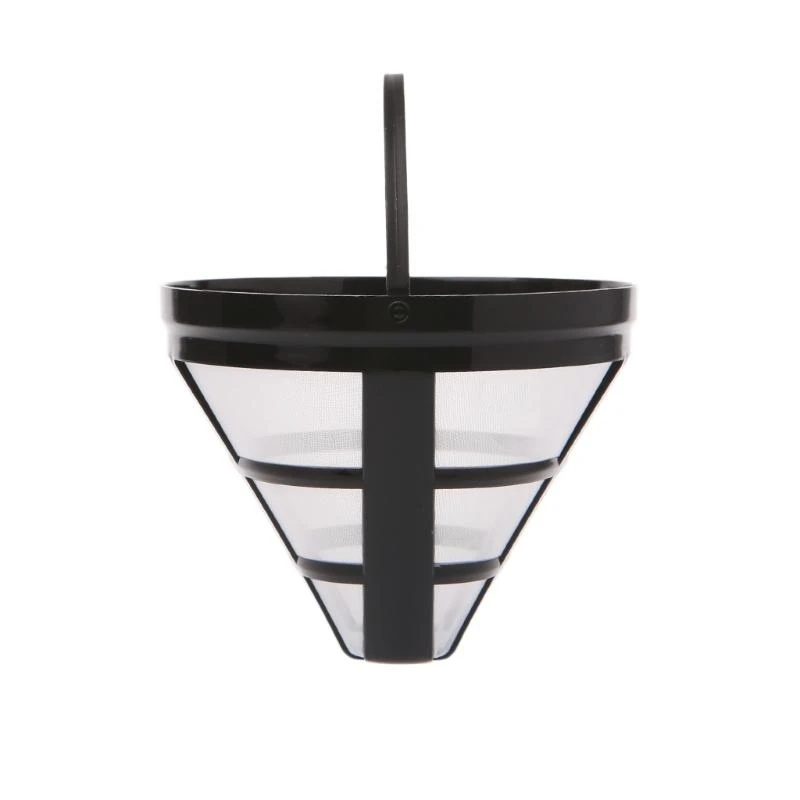 Coffee Filter with Handle Handheld Handmade Coffee Strainer Tool Device
