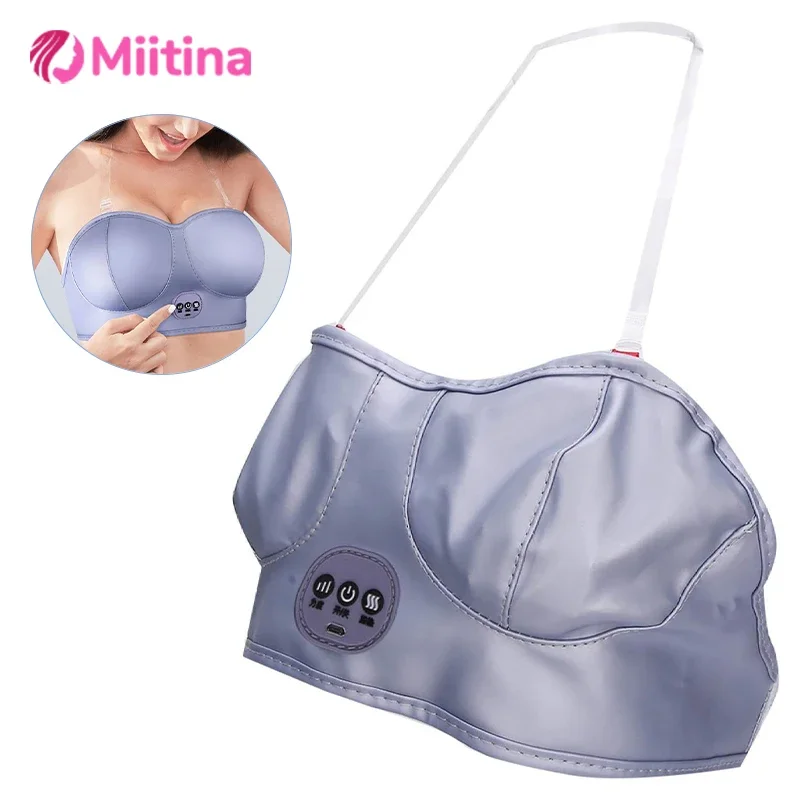 

Electronic Bra Enlargement Breast Massager Wireless Chest Vibration Massage Machine Beauty Woman Girl Health Care Massage Brast