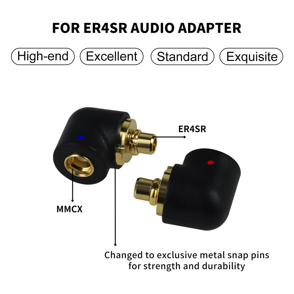 Kocscヘッドフォンコネクタmmcxケーブルをetymotic er4 er4sr er4xr