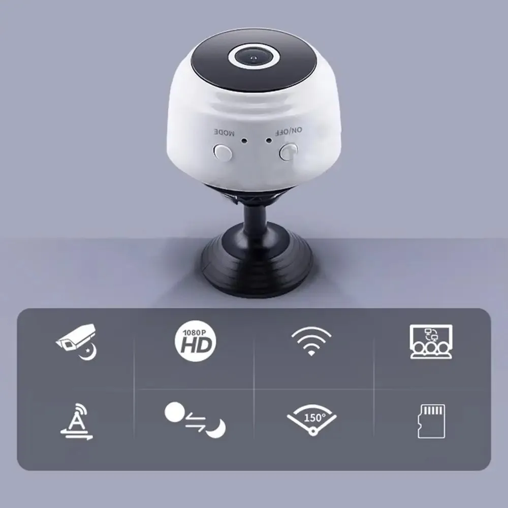 

Глобальная Wi-Fi HD-камера A9 с функцией записи голоса, беспроводная мини-камера для видеонаблюдения, сетевая камера для умного дома