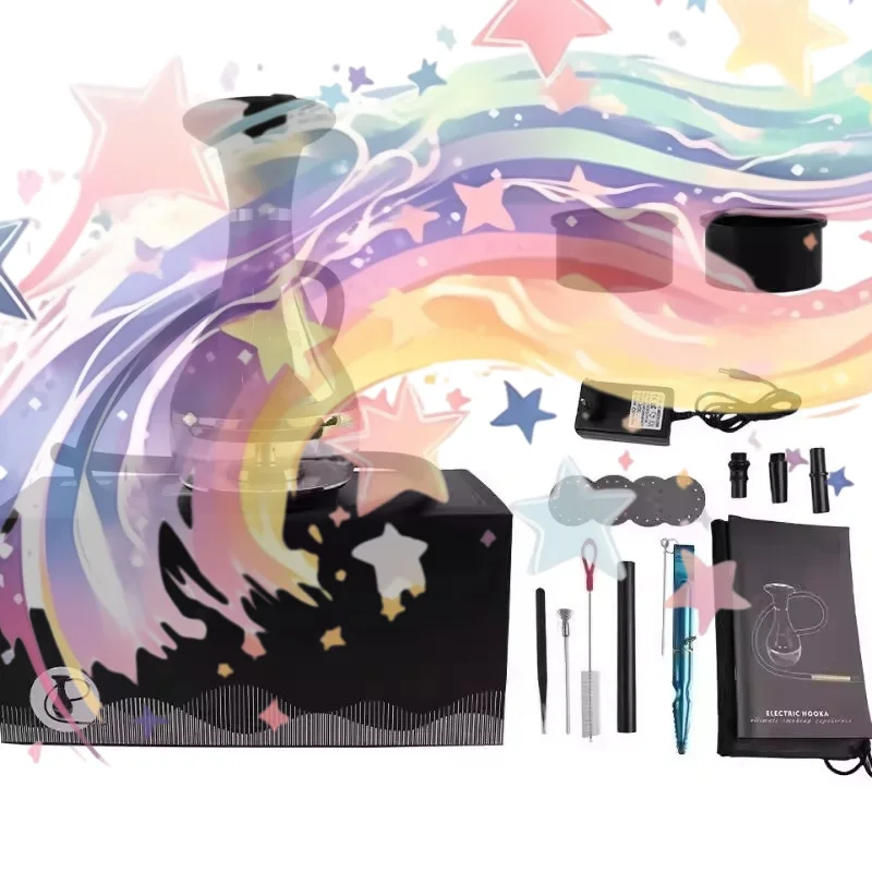 

Электронный кальян с перезаряжаемой батареей, экологичный.