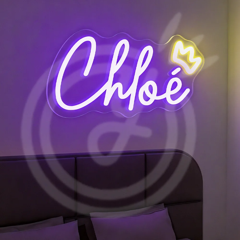 علامة اسم Led مخصصة هدية للطفل علامات اسم مخصصة هدية للمراهقين علامة النيون Led لديكور الحائط ديكور غرفة النوم هدايا شخصية