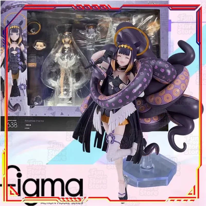 

Max Factory hololive Ninomae Ina'nis figma 638 High Articulation Action Figure with Tentacles Accessories Display Stand
