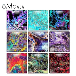 Beautiful Imitation Stone Texture Art Patterns 12mm/15mm/18mm/20mm/25mm/30mm photo glass cabochon demo flat back Making findings