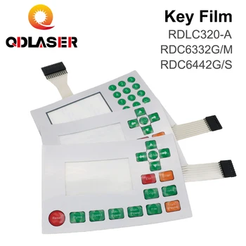 Qdlaser Ruida Besturingskaarten Membraanschakelaar Voor RDLC320-A Rdc 6332M Rdc 6442S Rdc 6332G Rdc 6442G Panelen Sleutelfilm Toetsenbordmasker