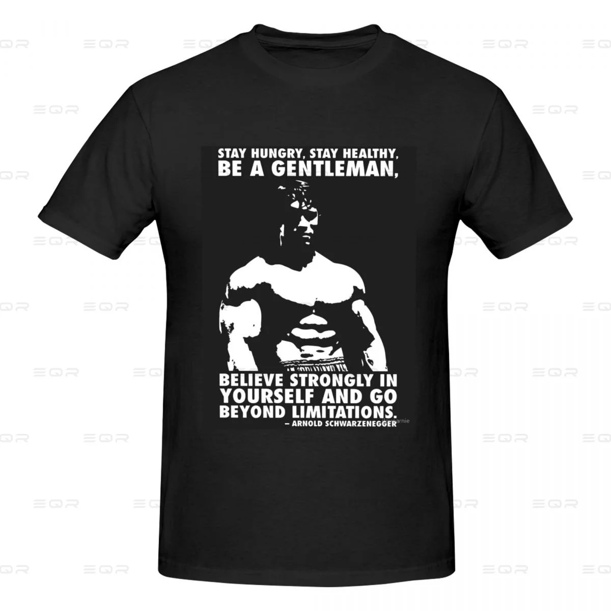 Casual Arnold Schwarzenegger Mr Olympia Men's round neck T-shirt,European and American style,Novelty all the year round Gift