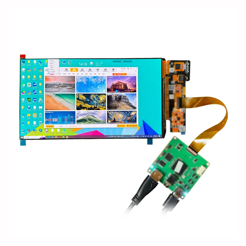 7 Inch Ultra-thin AMOLED Display 1920*1080 850nits High Brightness OLED Amoled Module with Built-in Touch