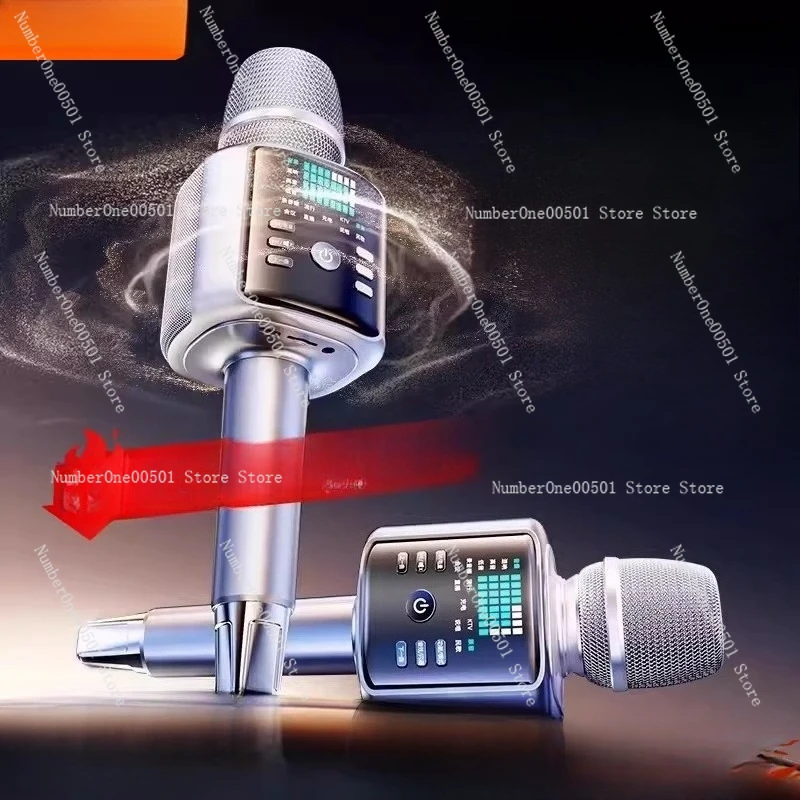 

H9 All in One Wireless Karaoke Microphone with Speaker and Sound Card for Outdoor Home Party