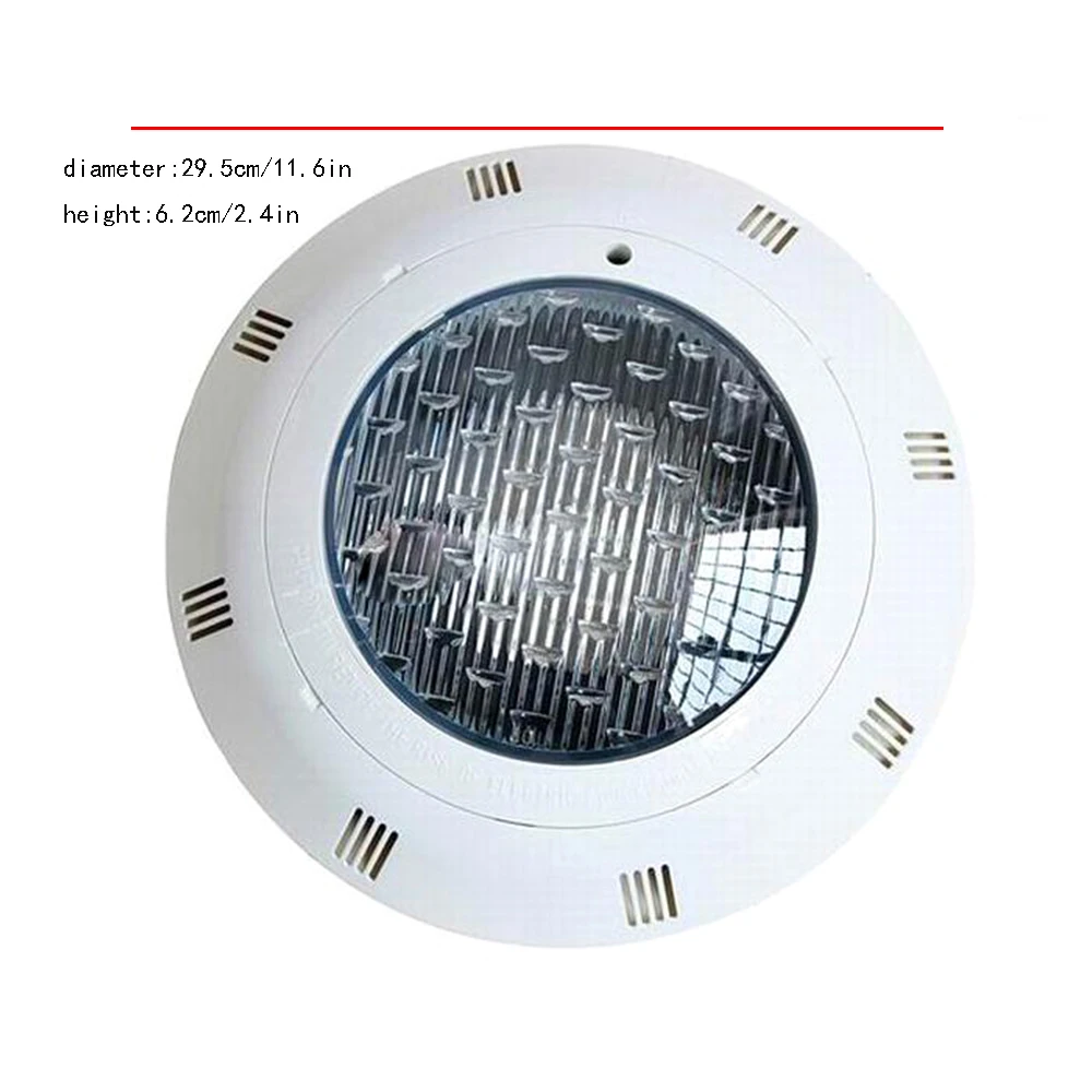 RGB Pool Lights, 18W LED Waterproof Lights, Color Changing with Remote Control, Easy Installation for Pools and Outdoor Use