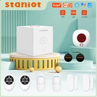 Staniot WiFi Alarm System Kit SecCube 3 Tuya Smart Home Security Protection Support RFID Tags Wireless Siren APP Remote Control