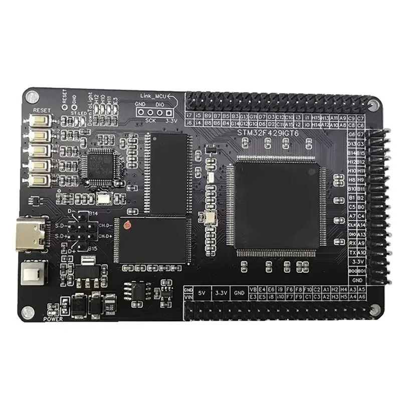 

JABS-STM32 Development Board STM32F429IGT6 Integrates A Programmer And For ST-LINK Serial Port