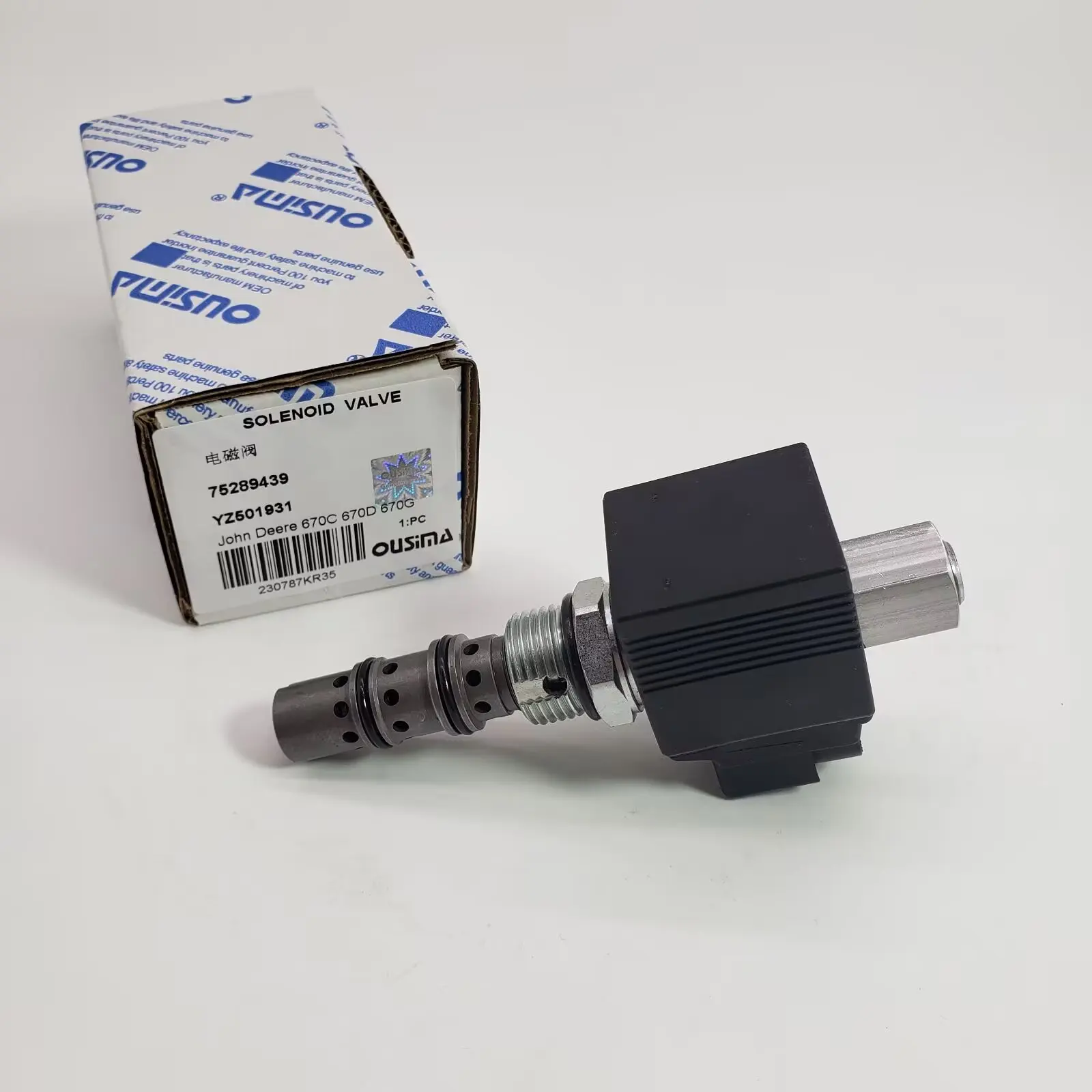 OUSIMA Construction Machinery Parts  Solenoid Valve  75289439  YZ501931 for    670C 670D 670G