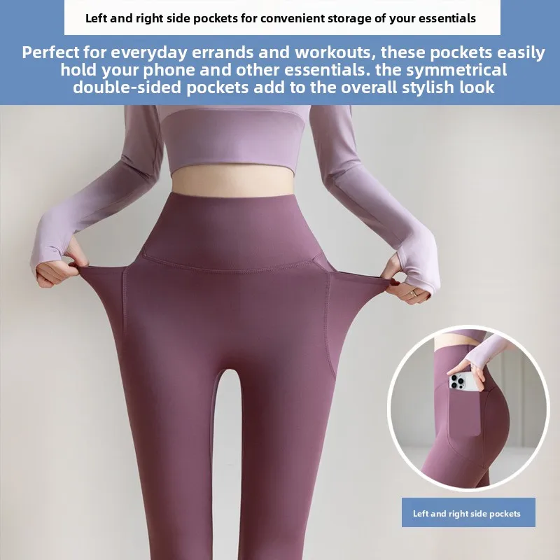 ارتفاع الخصر بعقب رفع اليوغا السراويل تشغيل السراويل الرياضية بالإضافة إلى حجم سليم صالح السراويل النسائية حجم كبير تسع نقاط