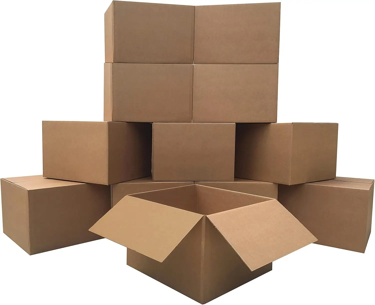 

Large Moving Boxes 20x20x15 Inches, Pack of 12 Heavy Duty Storage Containers for Home & Office