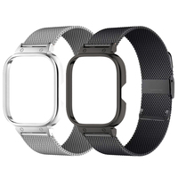 For Redmi Watch 4 Strap Case Protector for xiaomi redmiwatch 4 Metal Bracelet Cover for redmi watch 4 Watchband Protective frame