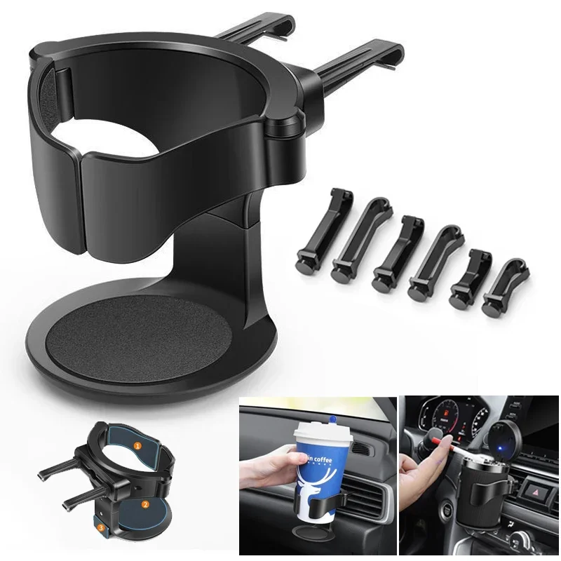 Car Accessories Water Cup Holder Air Vent Drink Cup Car Water Bottle Holders Ashtray Stands Holder Car Cup Rack Auto Truck