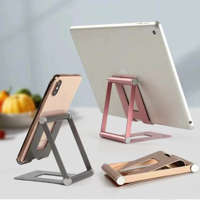 Adjustable Phone Holder Desktop Foldable Tablet Support Stand Desk Bracket Organizer Portable Smartphone Mount Office Supplies