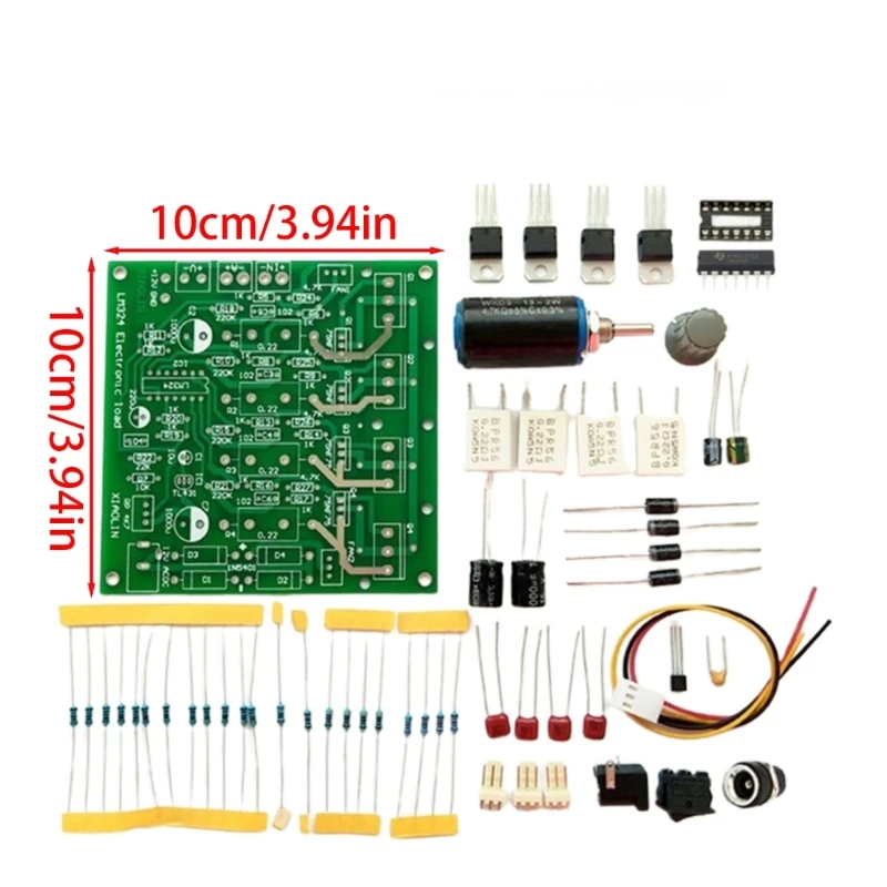 150W 10A Constant Current Electronic Load Tester Battery Discharge Capacity Test Discharge Test DIY Kits Accessories