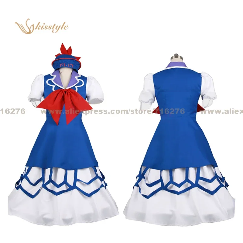 

Kisstyle модный Touhou Project Toho Project Shrine Maiden Imperishable Night Keine Kamishirasawa униформа косплей костюм