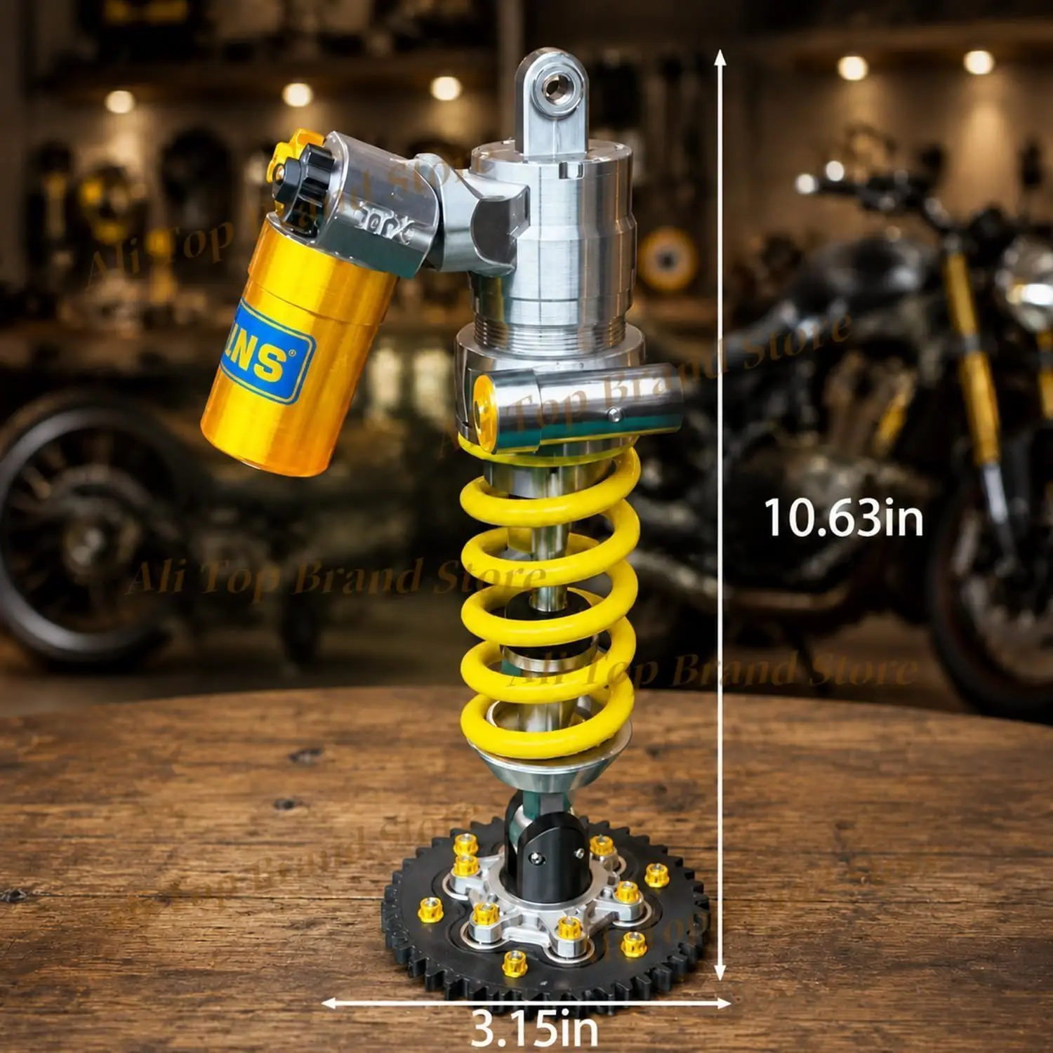 2026 New For OHLINS Motorcycle Shock Absorber Lamp DIY Cool Ambient Lighting Car interior decorative accessories ornaments view 6