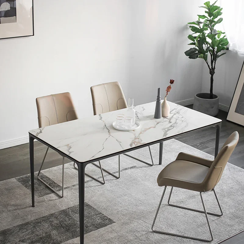 Restaurant Coffee Dining Table Patio Salon Desk Modern Desk Dining Tables Center Small Mesa Plegable Garden Furniture Sets