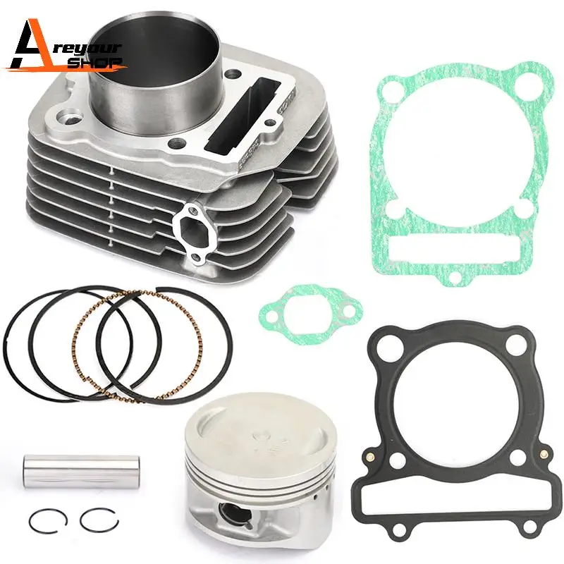 Cylinder Piston Gasket Top End Kit Set for Yamaha Raptor 350 YFM350 2004-2013