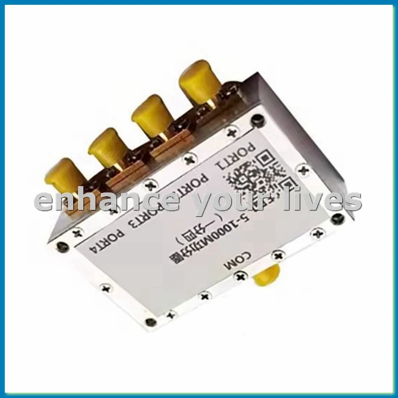 5-1000M RF Power Divider Combiner 1 to 4 Power Splitter for UHF VHF 433M Transceiver Radio Amplifier-A23U