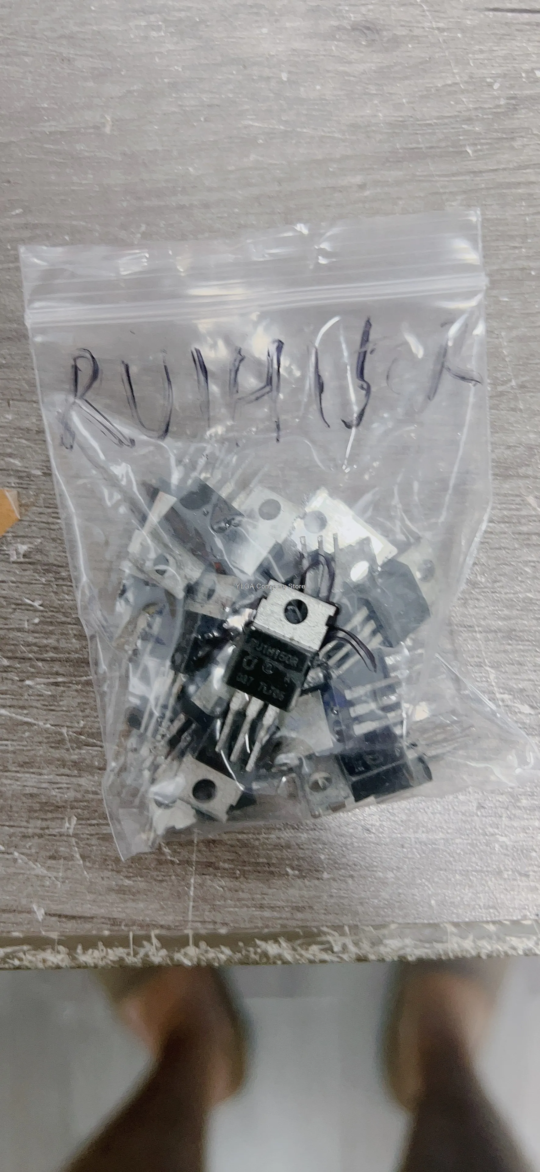 RU1H150R original TO220F single NMOS transistor 100V150A suitable for power tool protection board             20PCS -1lot