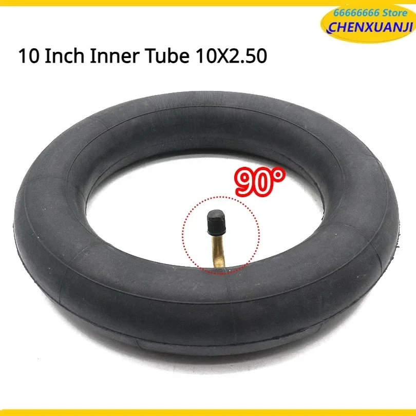 10 Inch Inner Tube 10X2.50 10x2.5 255x80 Electric Scooter Inner Tire for Zero 10x KUGOO M4 PRO Electric Scooter Tire Accessories