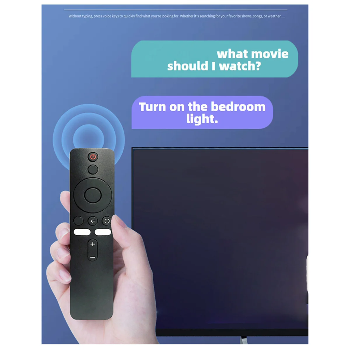 A23K-Suitable for Xiaomi Voice Remote Control MI BOX 3 VER 1 Bluetooth Voice TV Box