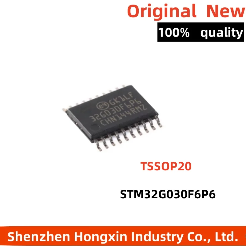 

1pcs new STM32G030F6P6 32G030F6P6 packaged TSSOP20 32-bit controller chip