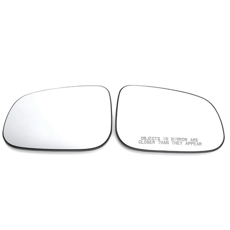 For S40 S60 S80 V40 V70 Left+Right Side Heated Mirror Glass with Backing 30716484 30716483