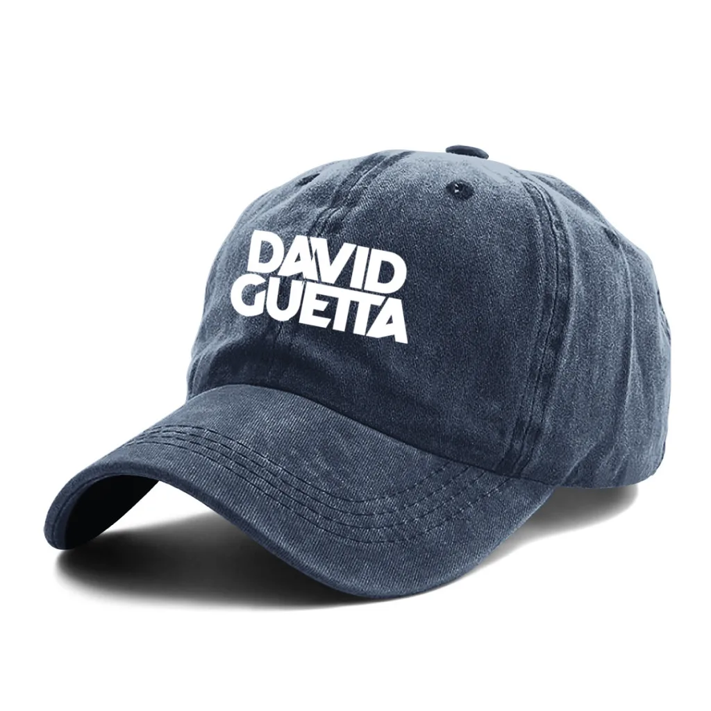 

David-Guetta-DJ Unisex Washed Cotton Cap Mountain Baseball Cap Adjustable Casual Outdoor Streetwear Sports Hat