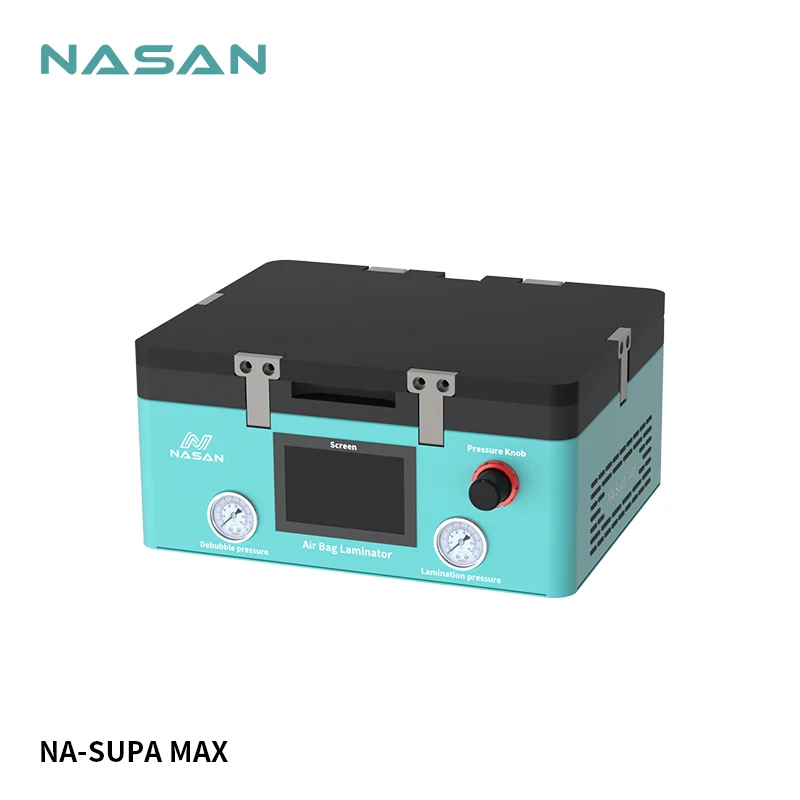 NASAN NA-SUPA-MAX 2 In 1 LCD Laminating Bubble Removal Machine Max size 15 Inches For Table/Phone Screens Glass Replace Repair