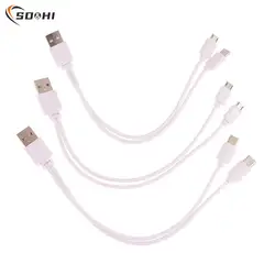 1PC 2 In 1 USB Male To Micro USB/Type-C Splitter Data Transfer Charging Cable For For Android Smartphones Tablet Dual Micro USB