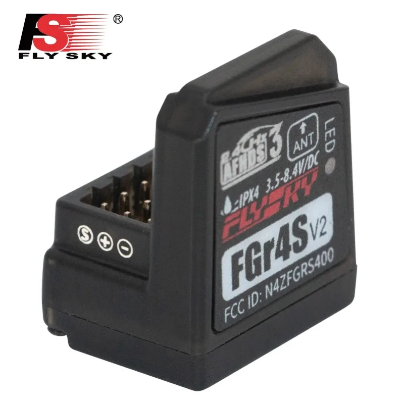 

Flysky FGR4S V2 Receiver AFHDS Single-Antenna Bidirectional PWM /PPM / IBUS Output Receiver for Flysky NB4 PL18 RC Transmitter