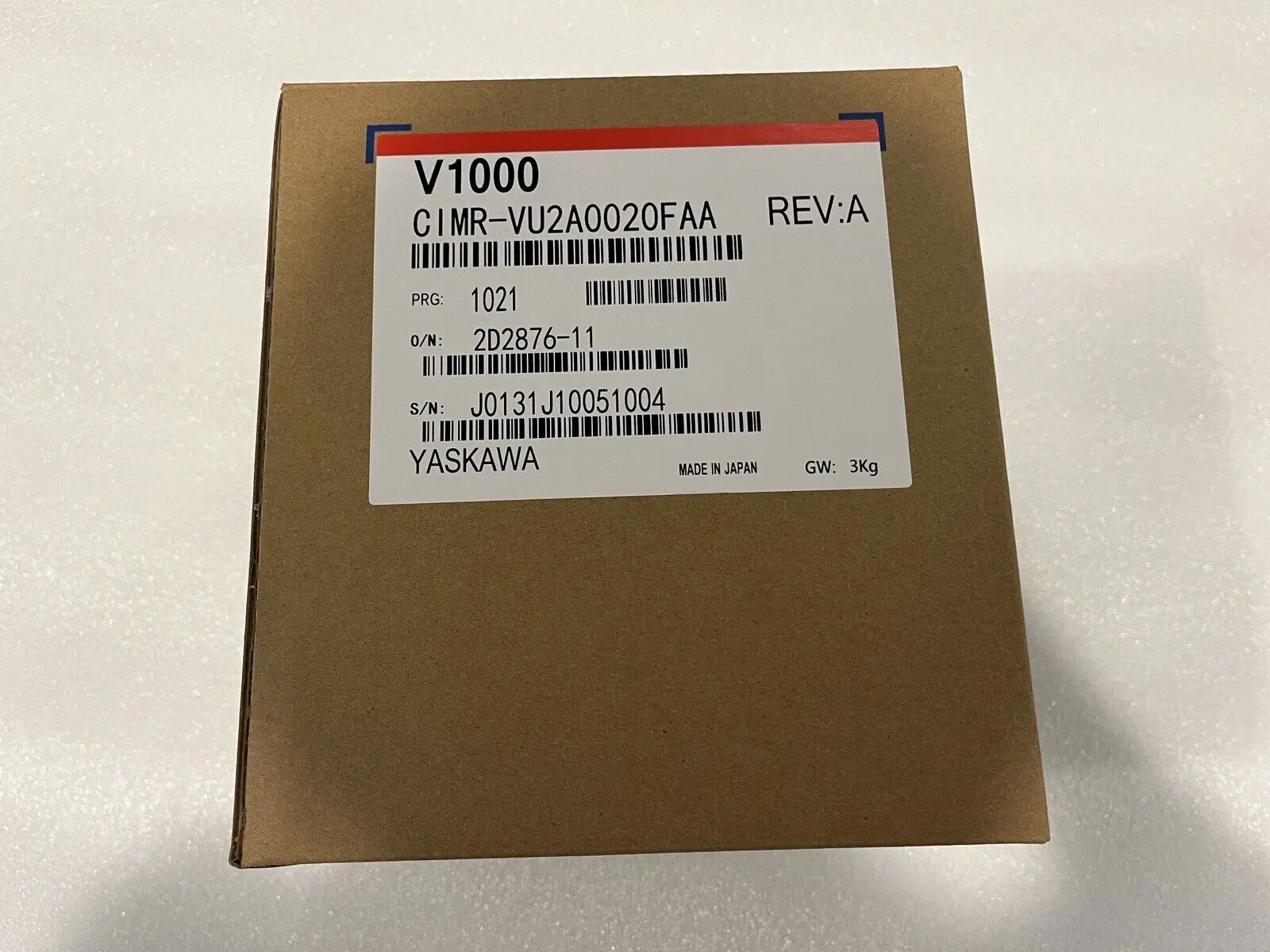 Product bargaining, do not order directly Songwei CNCCIMRVU2A0020FAA  Yaskawa CIMR-VU2A0020FAA AC Speed Drive Amplifier Inverter