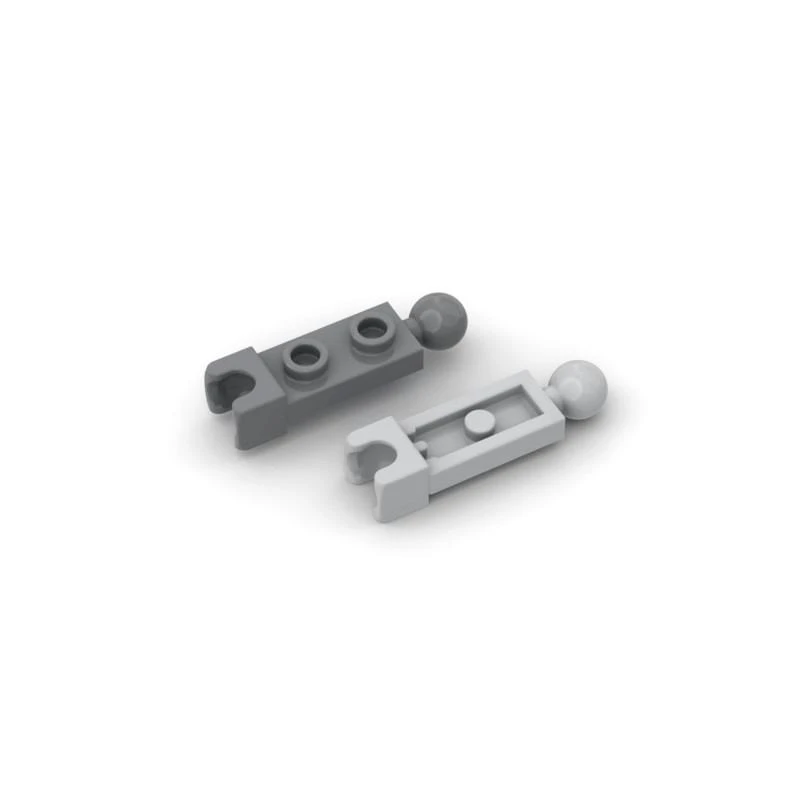 50G/81PCS Building Blocks 14419 Technical Part Plate Special 1x2 with Tow Ball Socket Board Brick Assembles Particle Toys Gifts