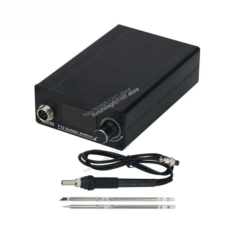 STM32 V3.1S T12 120W OLED Soldering Station T12‑K T12‑ILS Tips Electronic Circuit Board Rework Welding Tool Kit