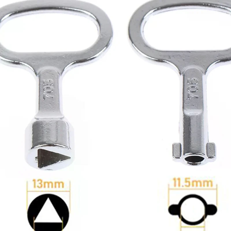 1pc Panel Lock Key Universal Wrench Triangle/Socket Electrical Cupboard Box Switch