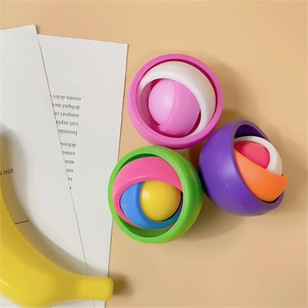 Sports Toys 3D Balls Gyroscope Hand Spinner Flexibility Fidget Spinners Flipping Puzzlel Spinning Top Boys Girls