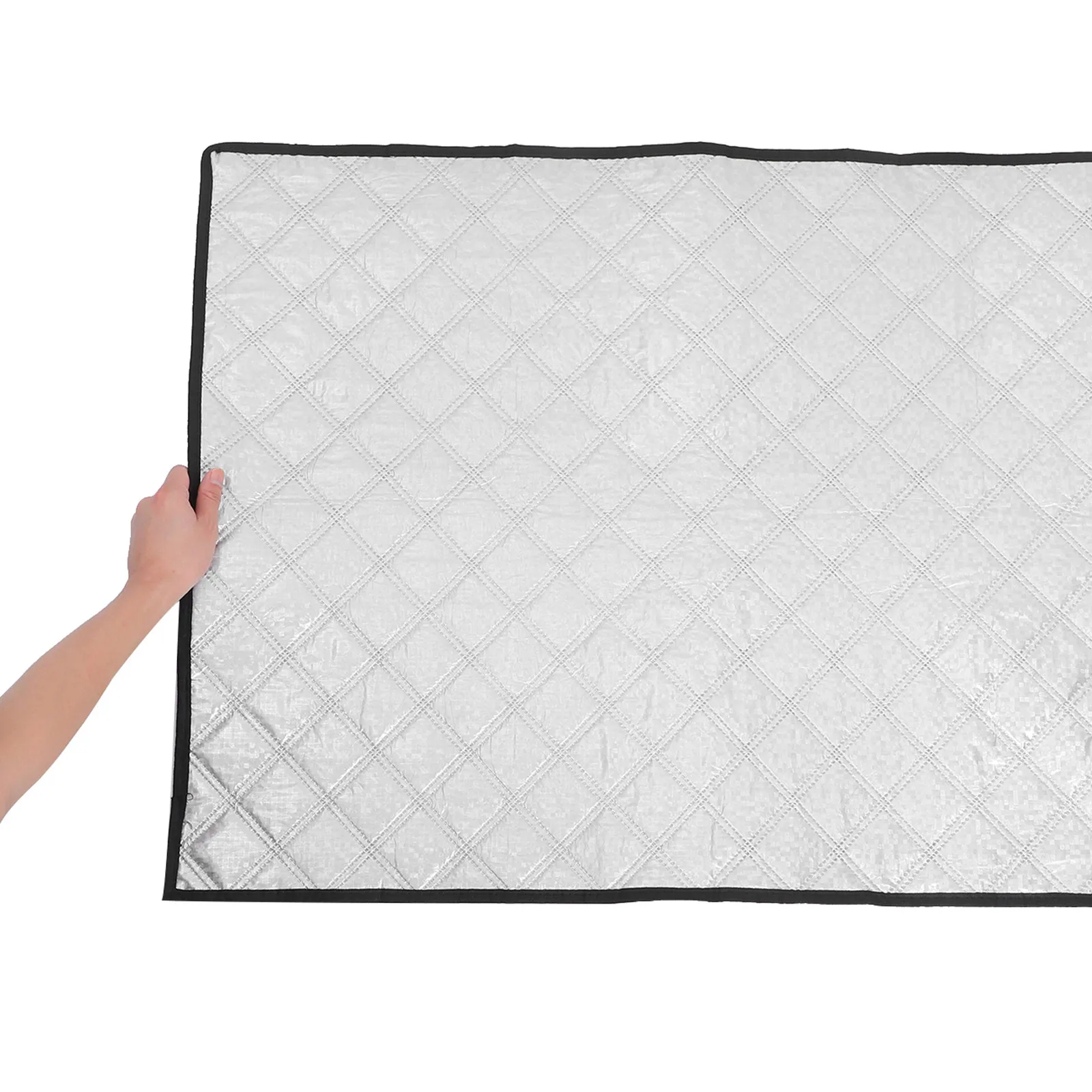 Outdoor Freezer Protection Aluminum Foil Shield Refrigerator Insulation Blanket Waterproof Dust Rain Uv Resistant Deep Chest