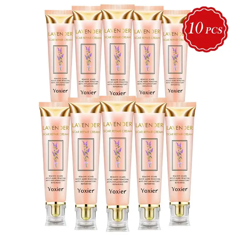 

20g*10pcs Lavender Advanced Moisturizing Cream Smooth And Tighten Skin Repair Cream Hydrating Skin Care Products
